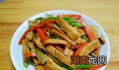 豆腐干最佳配菜是什么 白豆腐干怎么做好吃
