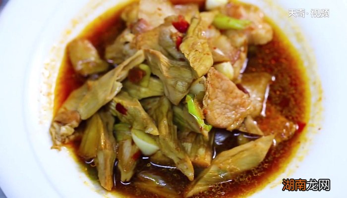 笋干炒肉的做法 笋干炒肉怎么做