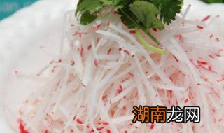 萝卜丝拌香菜如何做 做萝卜丝拌香菜的方法