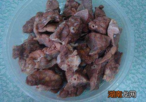 猪肺有什么营养 猪肺有什么功效