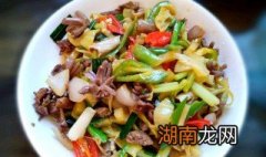 炒鸭杂的做法大全家常做法 爆炒鸭杂制作