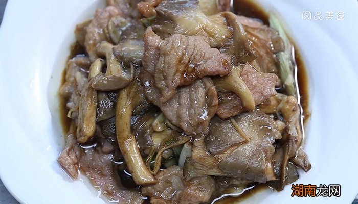凤尾菇炒肉片的做法 凤尾菇炒肉片怎么做