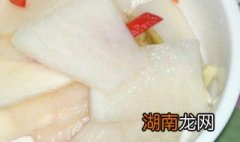 冰糖萝卜汁如何做 做冰糖萝卜汁的方法