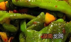 素炒青椒窍门 炒青椒的步骤