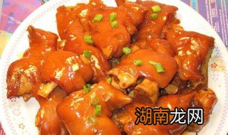 炖猪脚该怎么做 炖猪脚的做法教程