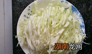 日料包菜丝怎么做 包菜丝做法介绍