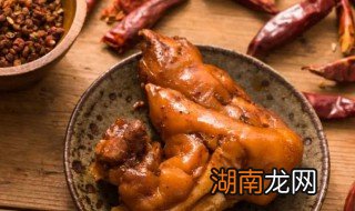 晒干的咸猪蹄怎么吃 晒干的咸猪蹄做法