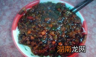 腊肉杂酱怎么做 腊肉杂酱的做法