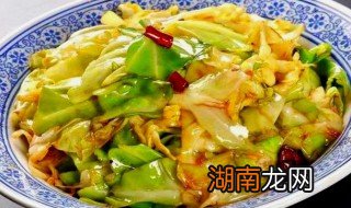 怎么炒圆白菜 炒圆白菜的做法