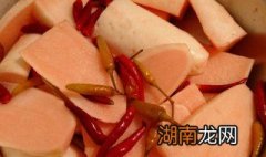 老坛腌制萝卜窍门 老坛腌制酸萝卜