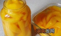 煮冻桃罐头的制作方法 如何煮冻桃罐头