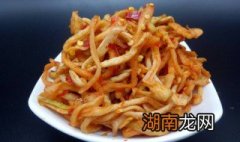 拌咸萝卜条方法 如何拌咸萝卜条