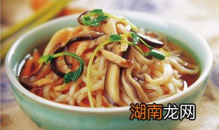 香菇肉丝面的做法 香菇肉丝面怎么做