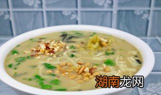 浇汤面的汤怎么做好吃 浇汤面的汤怎么做好吃窍门