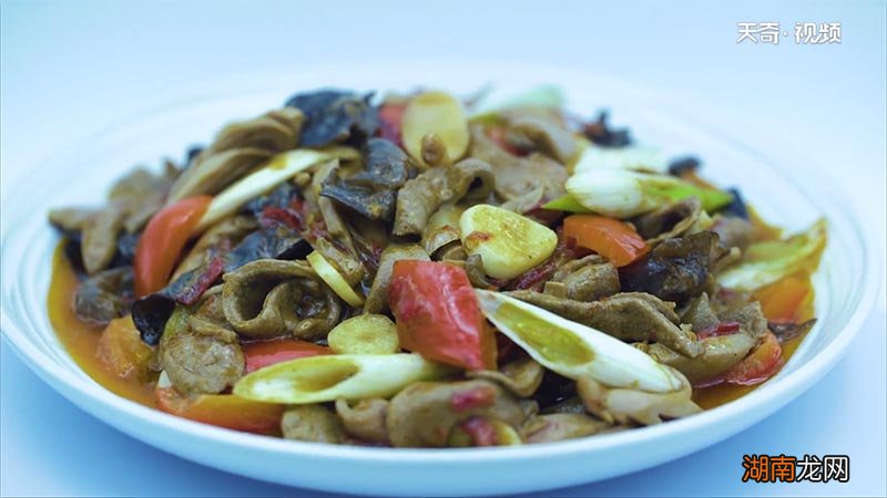 腰肝合炒的做法 腰肝合炒怎么做