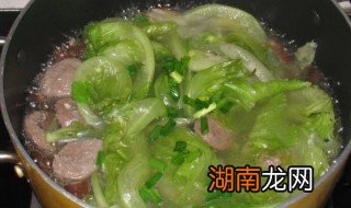 生菜汤怎么做好吃 生菜紫菜汤的做法