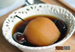 红糖大枣炖雪梨