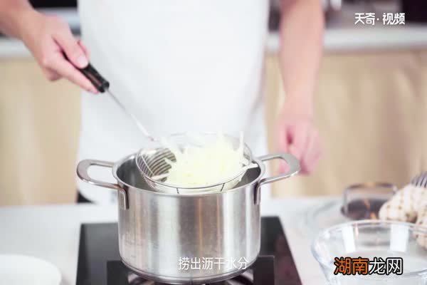 土豆丝的做法 土豆丝怎么做