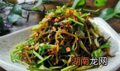 小葱炒海带丝的做法 小葱炒海带丝的做法介绍
