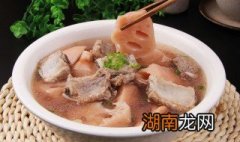 筒子骨炖湖藕的做法 筒子骨炖湖藕怎样做