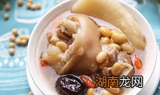 猪脚煲汤的正确方法 如何炖黄豆猪脚汤