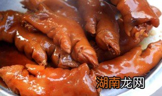 正宗卤猪蹄的制作方法 正宗秘制卤五香猪蹄怎么做好吃