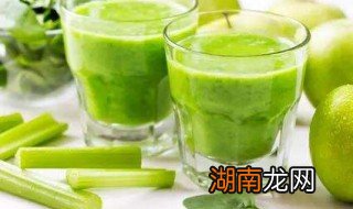 芹菜梨汁做法步骤 做芹菜汁的窍门