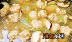 香菇冬瓜鱼丸教程 香菇冬瓜鱼丸的制作方法