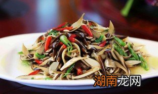 鸡枞菌炒肉做法窍门视频 鸡枞菌炒肉做法窍门