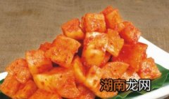 萝卜泡菜制作方法 做萝卜泡菜的方法