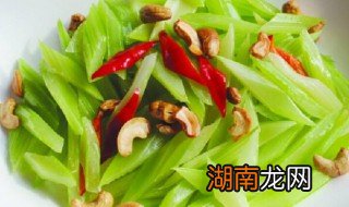 芹菜怎么炒才好吃 芹菜如何炒才好吃
