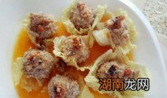 蟹黄狮子头如何做 蟹黄狮子头简单做法