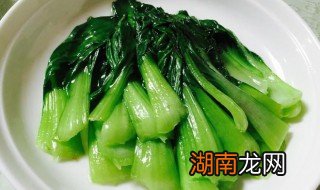 炒上海青的做法 家常菜 炝炒上海青怎么做