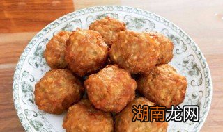 莲藕肉丸如何做 莲藕肉丸的做法介绍