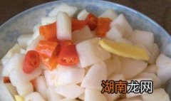 怎么做酸辣萝卜 酸辣萝卜做法