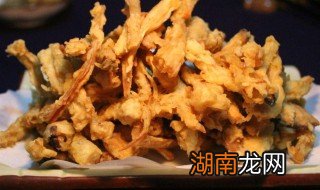 如何制作好吃的炸蘑菇
