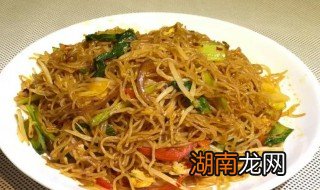 怎样炒米线最好吃 炒米线的方法