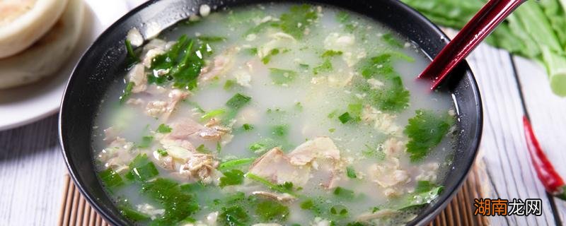 羊肉汤用开水还是凉水 羊肉汤放什么增香