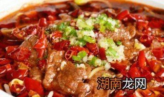 水煮牛肉的正确方法 水煮牛肉的做法