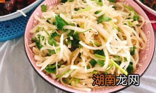 萝卜丝凉拌怎么做好吃 萝卜营养价值介绍