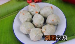 如何做五色鱼丸 五色鱼丸的做法