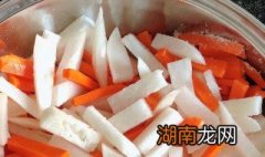 酸辣萝卜怎么做可口 酸辣萝卜的做法介绍