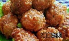 脆藕丸子制作方法 制作藕丸子的步骤