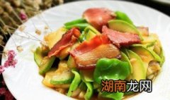 咸肉可以和什么炒 笋瓜炒咸肉美味又下饭