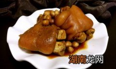 猪脚焖花生的做法 猪脚焖花生怎么做