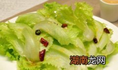 蚝油炒生菜怎么做 蚝油炒生菜的做法