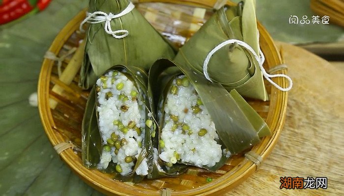 绿豆粽子的做法和包法 绿豆粽子怎么包怎么做