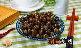 田螺肉怎么炒 田螺肉怎么做好吃