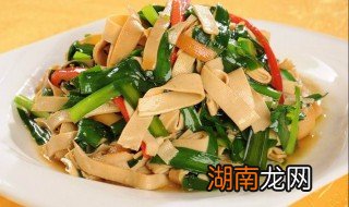 干豆腐炒韭菜如何做 韭菜炒干豆腐的做法步骤