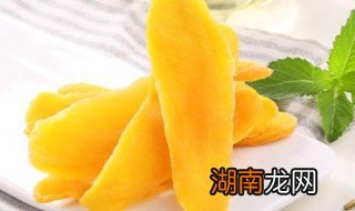 芒果干怎么做好吃 芒果干的做法